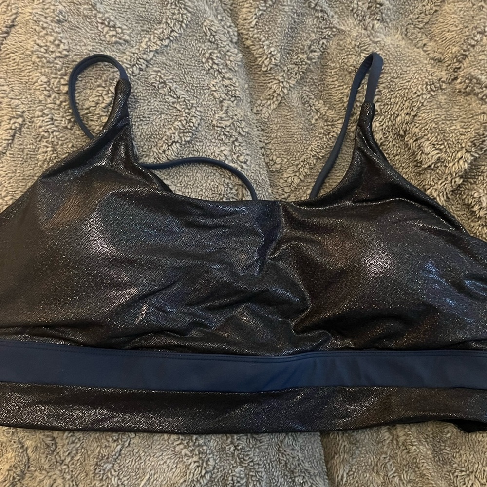 Zyia metallic sports bra